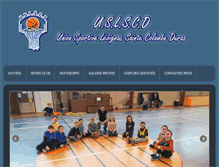 Tablet Screenshot of basketlevignac47.com